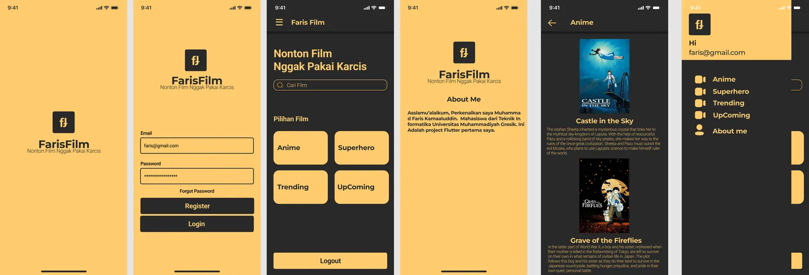 Flutter Movie App